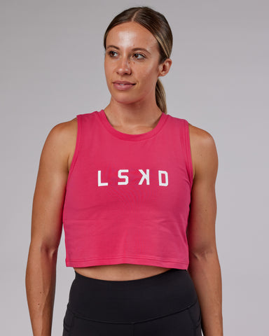 Agile FLXCotton Tank (Boysenberry)