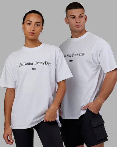 Unisex 1% Better FLXCotton Tee (White)