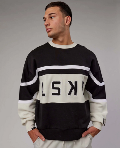 Prime Time Sweater (Black-Bone)