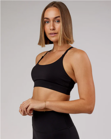 Elixir Sports Bra (Black-Black)