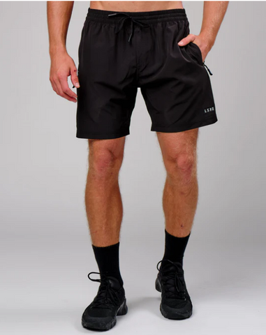 Rep 7" Performance Short (Black-White)