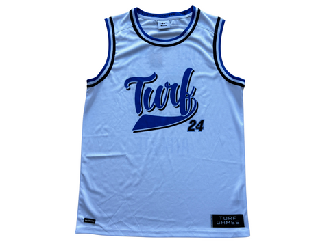 Basketball Tank (White / Black)